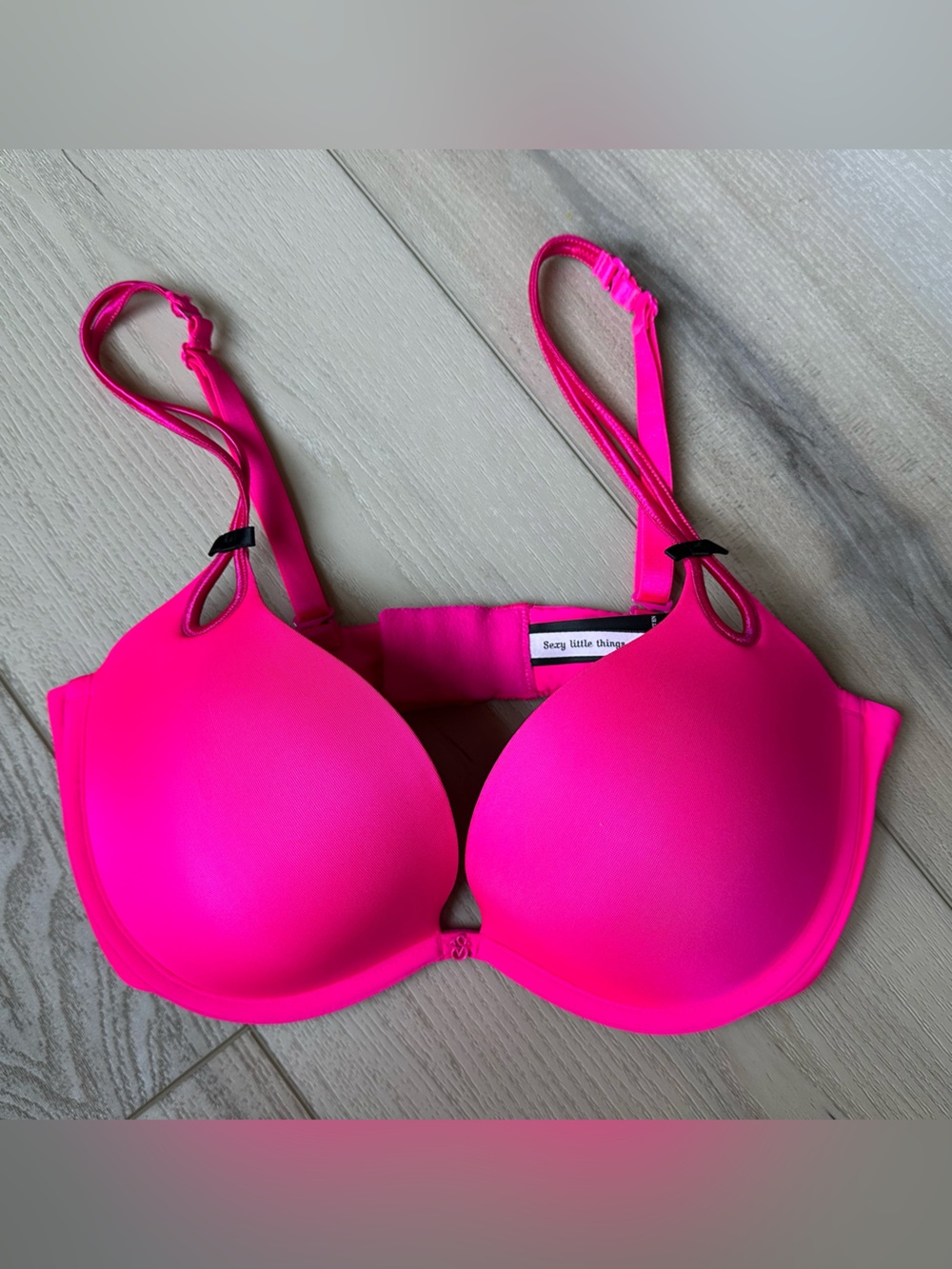 Victoria's Secret Hot Pink Push-Up Bra